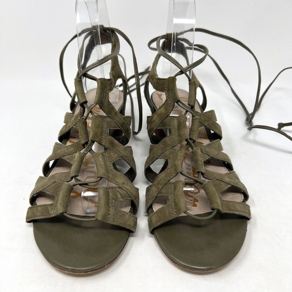 Sam Edelman Tan Strappy Sandals - Picture 5 of 12